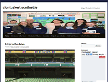 Tablet Screenshot of clontuskert.scoilnet.ie
