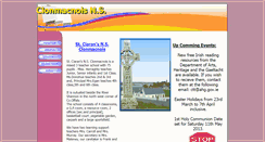 Desktop Screenshot of clonmacnoisns.scoilnet.ie