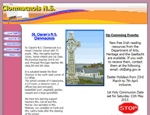 Tablet Screenshot of clonmacnoisns.scoilnet.ie