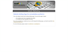 Tablet Screenshot of corrandullans.scoilnet.ie