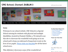 Tablet Screenshot of crcschool.scoilnet.ie