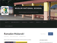 Tablet Screenshot of muslimns.scoilnet.ie
