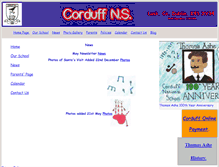 Tablet Screenshot of corduffns.scoilnet.ie