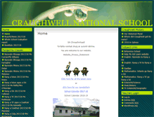 Tablet Screenshot of craughwellns.scoilnet.ie