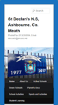 Mobile Screenshot of decsash.scoilnet.ie
