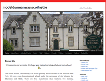 Tablet Screenshot of modeldunmanway.scoilnet.ie