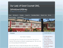 Tablet Screenshot of johnstowngns.scoilnet.ie