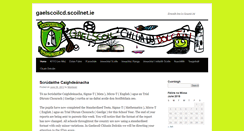 Desktop Screenshot of gaelscoilcd.scoilnet.ie